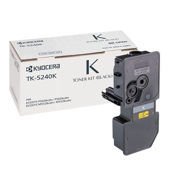 Kyocera M5526cdw (K) - TK5240 Muadil Siyah Toner