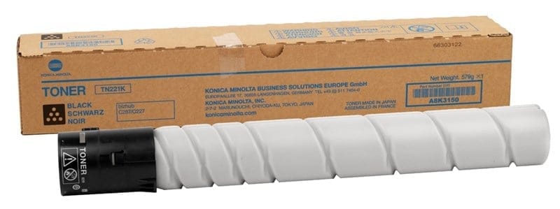 Minolta TN-221 Siyah Toner - C227, C287 Uyumlu Orijinal