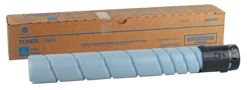 Minolta TN-321 Mavi Toner - C224, C284, C364 Uyumlu Orijinal